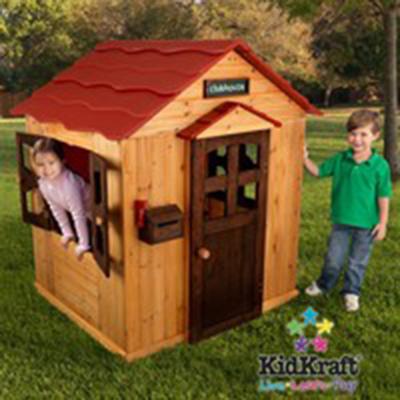 clubhouses for kids. Kids Outdoor Cottage Clubhouse