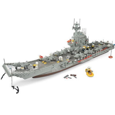 The 3 1/2-Foot Building Block Aircraft Carrier