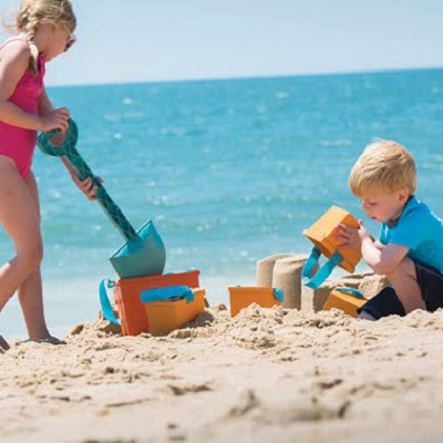 The Personalized Sand Castle Building Tote
