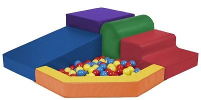 SoftZone Primary Climber With Ball Pool Playcenter