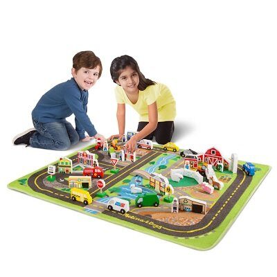 The Bustling Town Peaceful Countryside Play Set