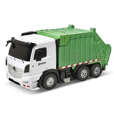 Voice-Activated-Transforming-Garbage-Truck