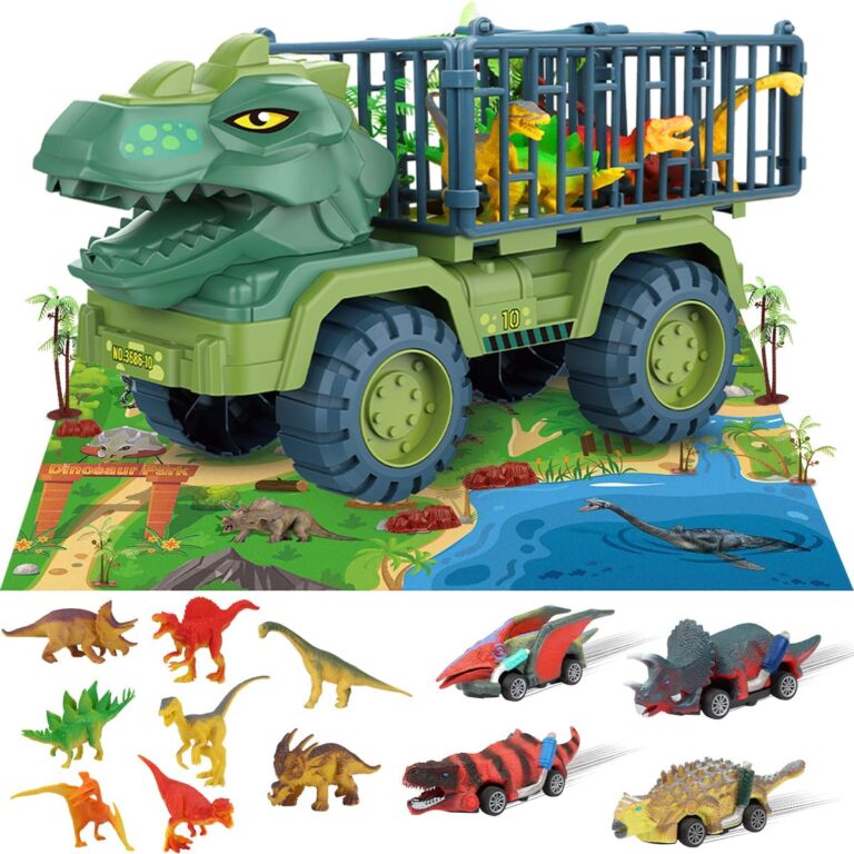 Dinosaur-Transport-Truck-Playset