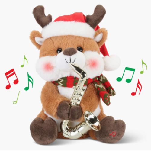 Saxophone-Playing-Reindeer